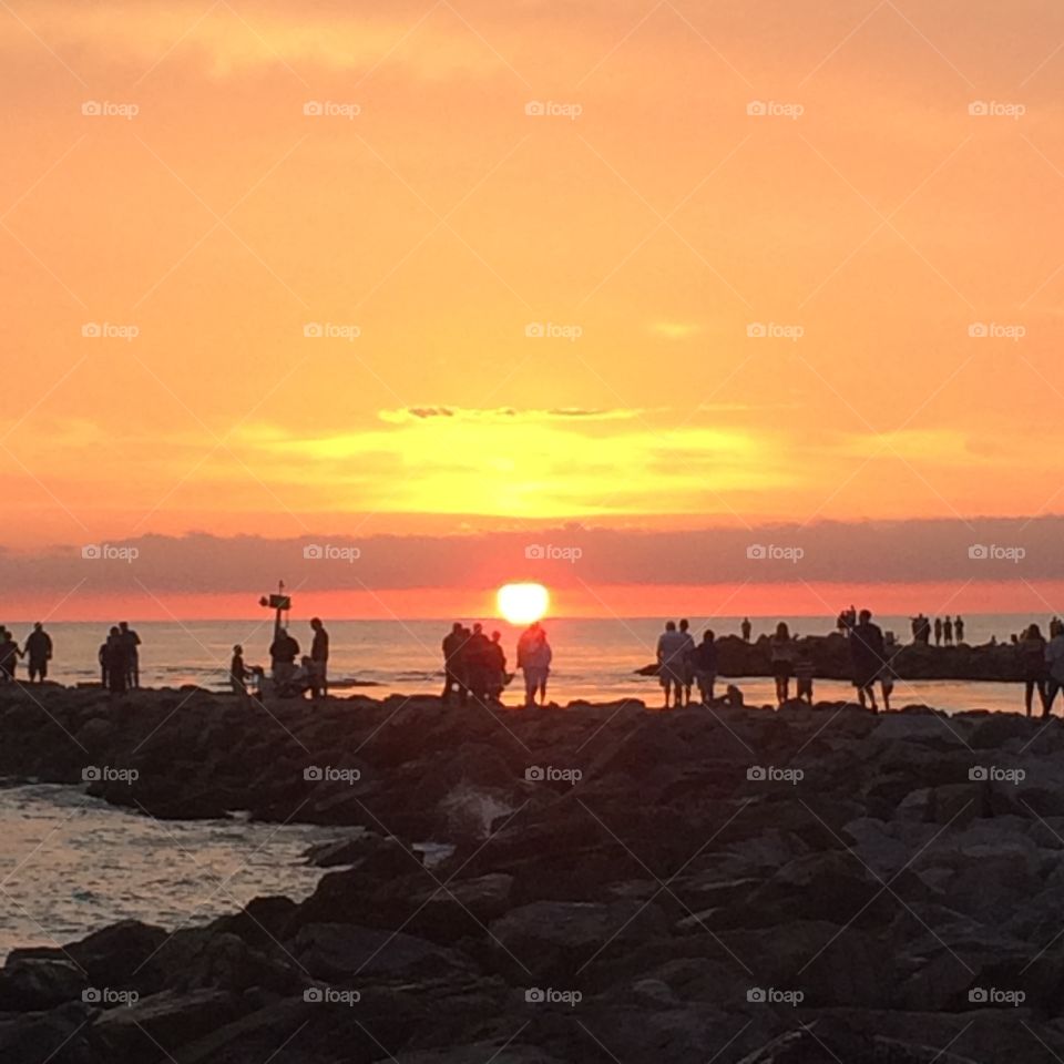 Sunset in Venice, FL