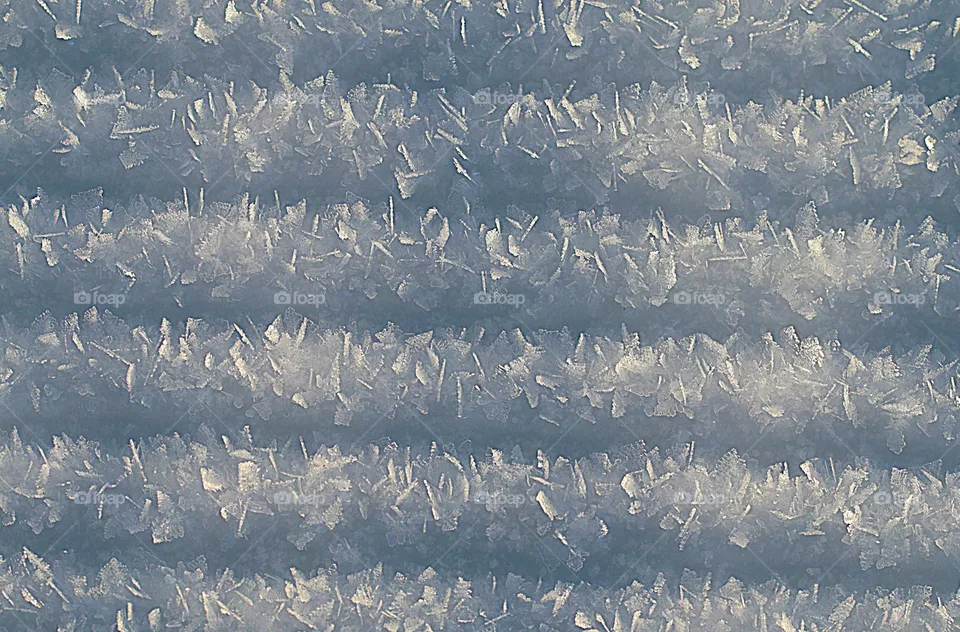 Schnee Teppich