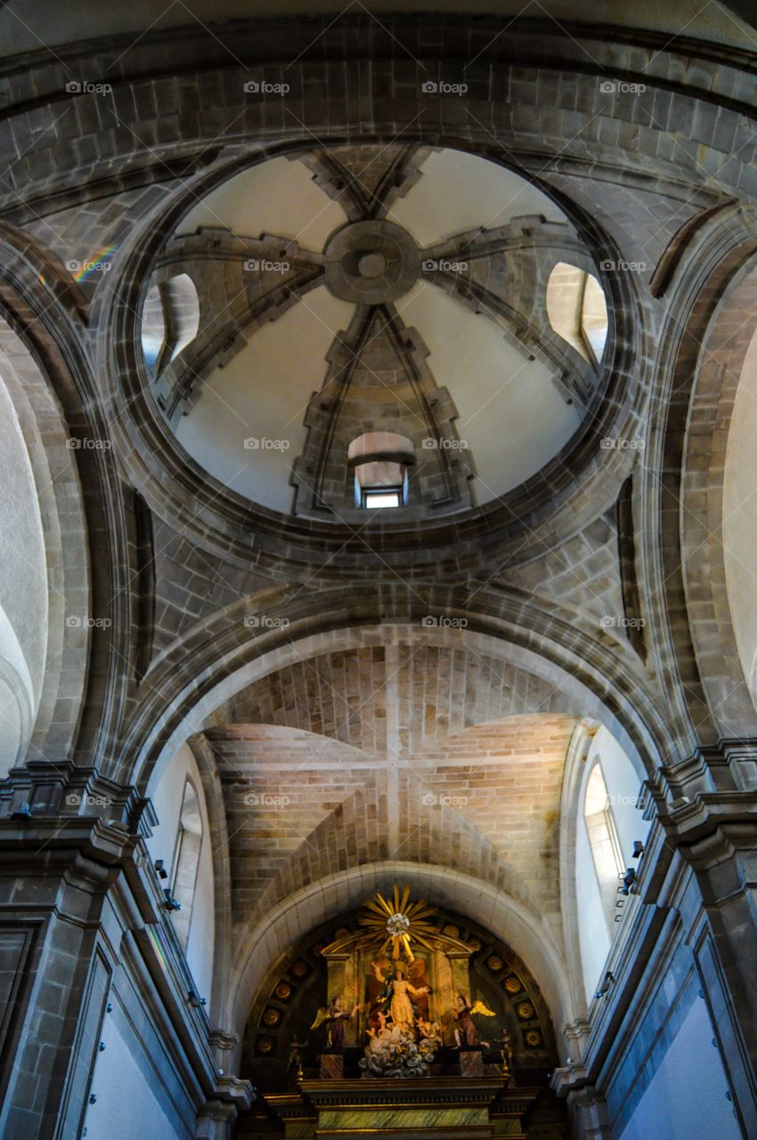 Iglesia Santo Domingo. Interior de la Iglesia Convento de Santo Domingo (A Coruña - Spain)
