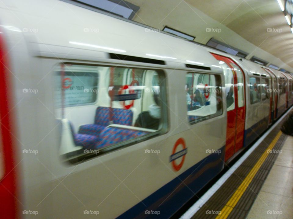 THE CHARING CROSS STATION UNDERGROUND LONDON, ENGLAND