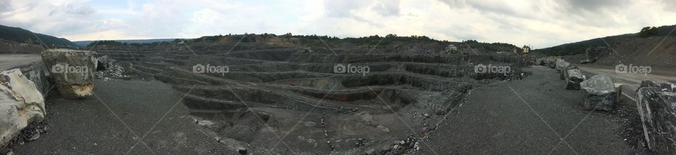 Quarry at New Enterprise Stone and Lime in Roaring Spring, PA