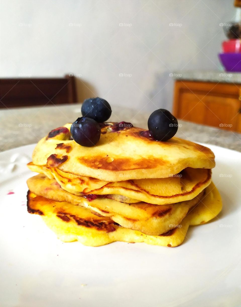 pancakes for breakfast