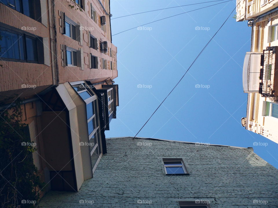 old courtyard of Kiev