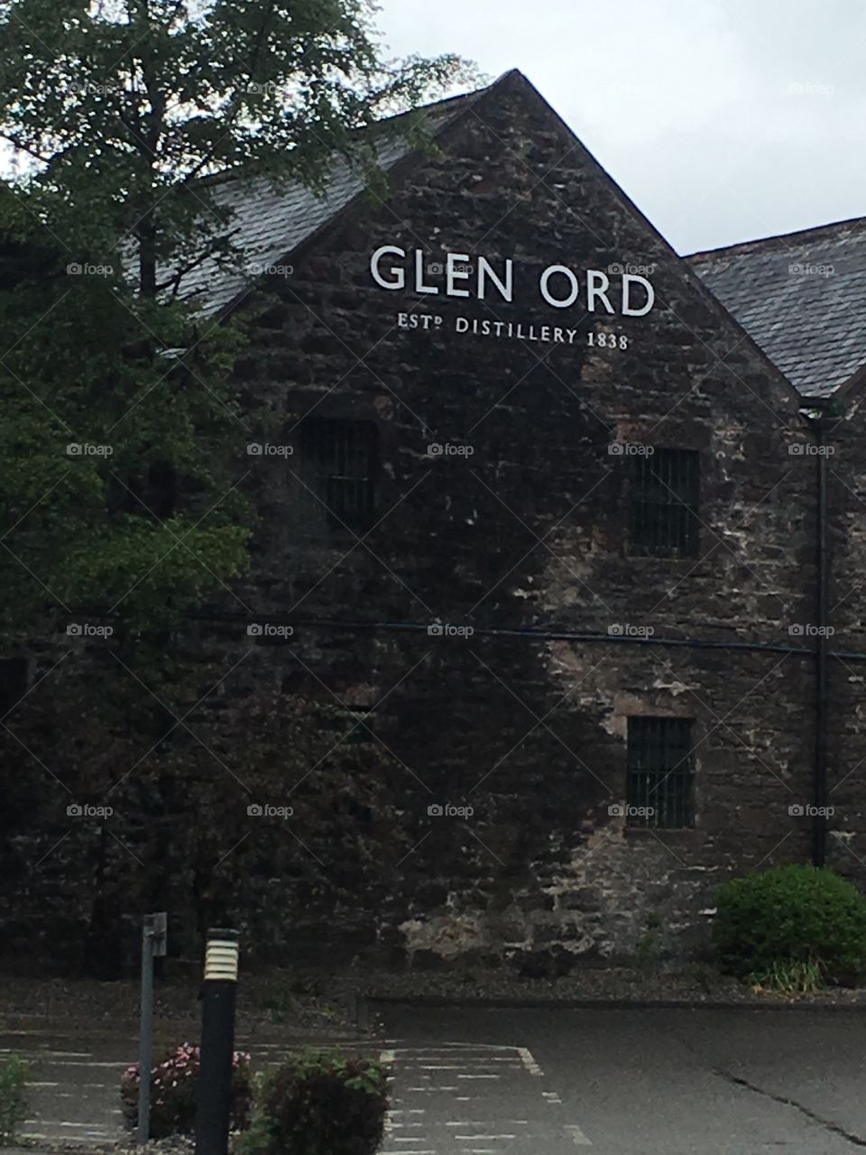 Great whisky distillery in Scotland 