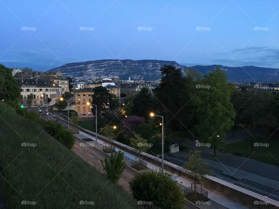 Geneva cityscape 