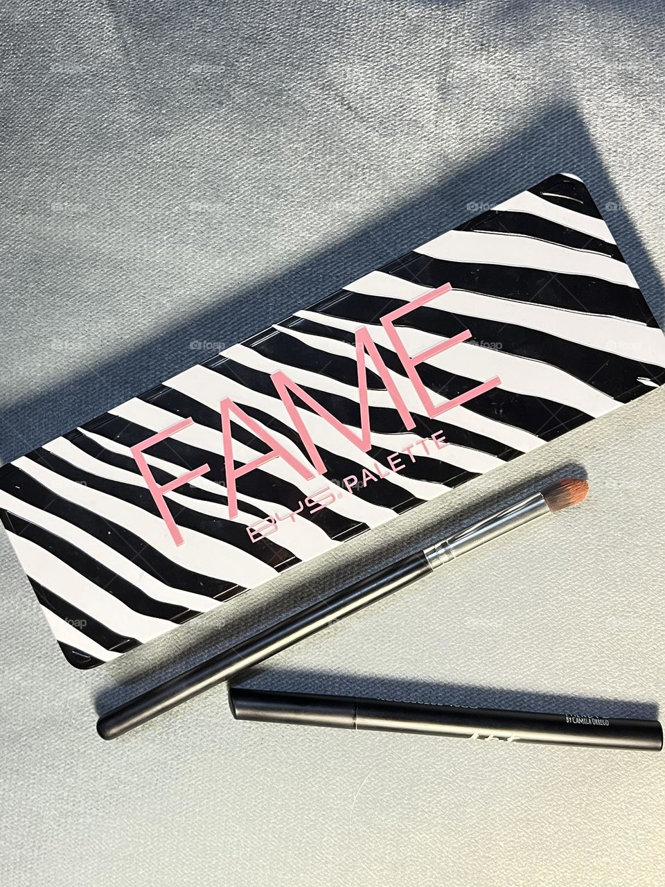 Rectangles and a zebra makeup 