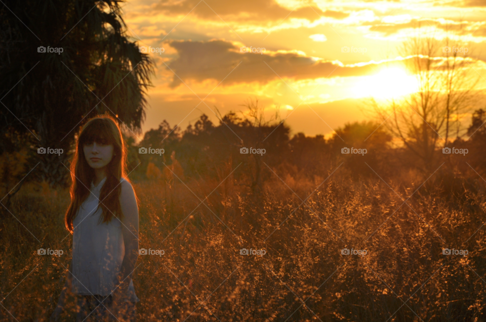 field model photography sunset by Shelly_Bowersox
