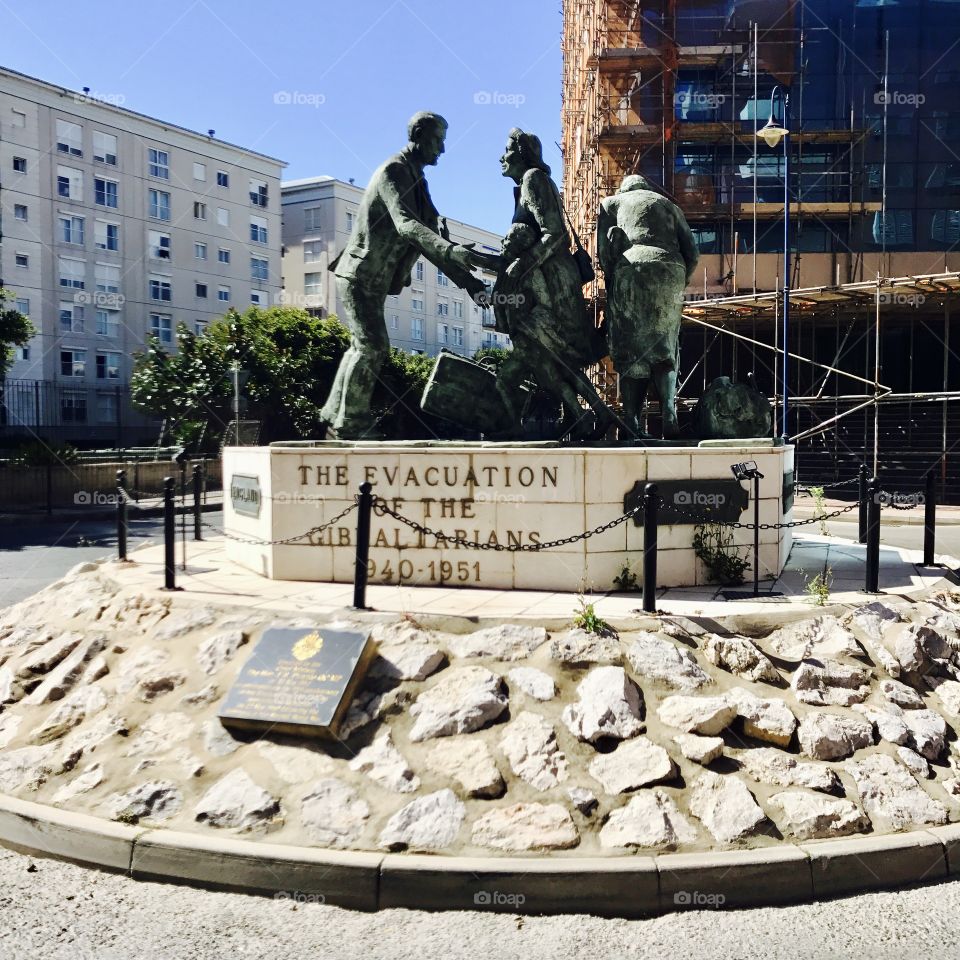 #monument #history #statue #evacuation #gibraltar