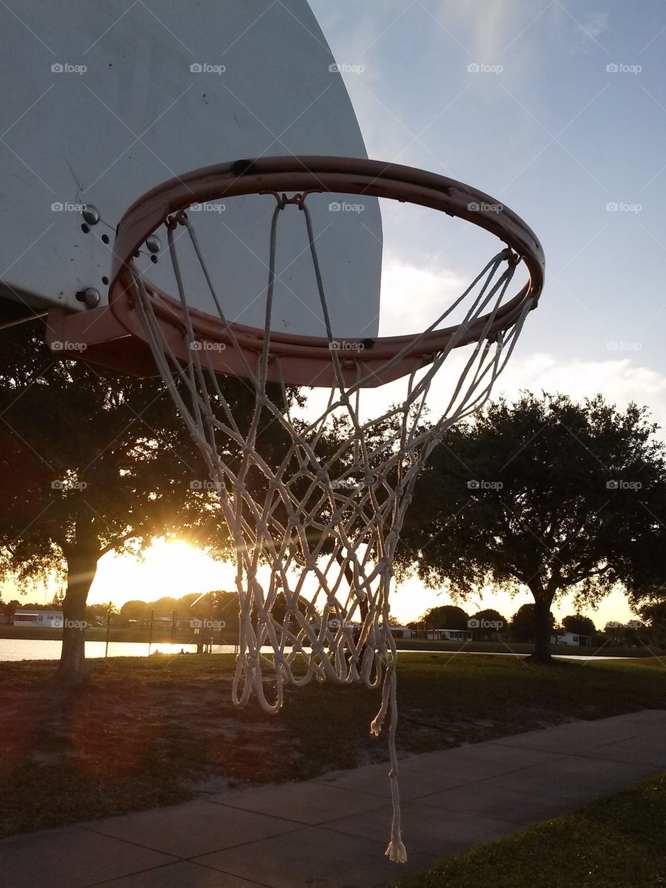 sunset hoops