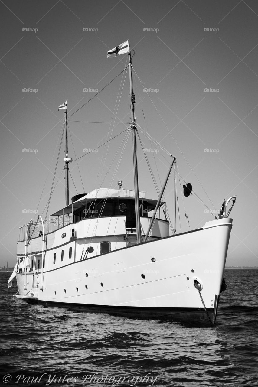 Classic yacht