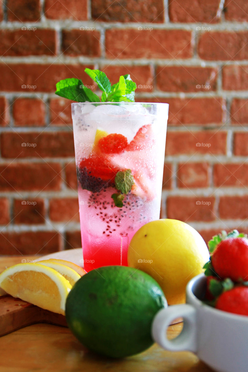 strawberry mojito