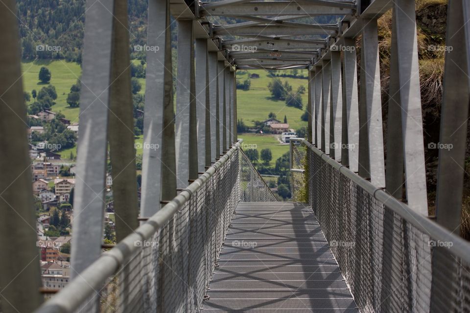 Metal Bridge.Naters,Wallis.