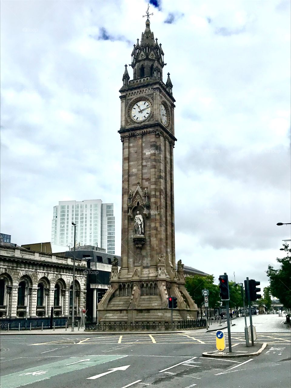 Albert Memorial   Clock Tower. Belfast.N Ireland