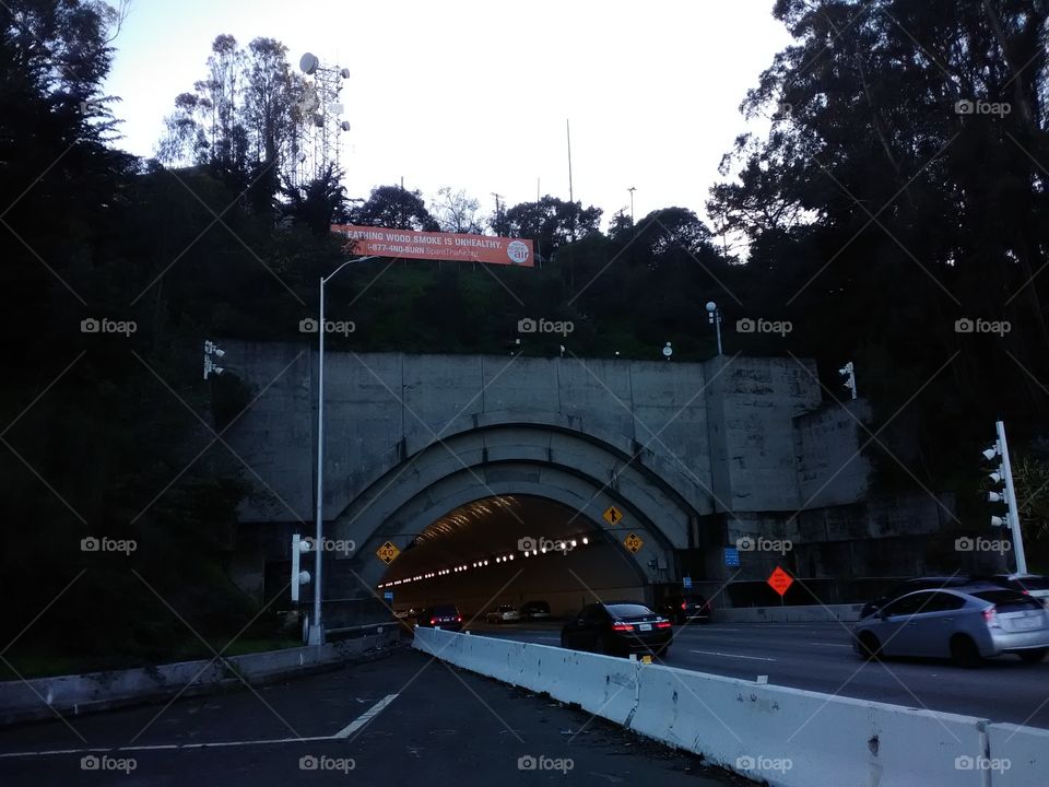 Bay bridge tunnel