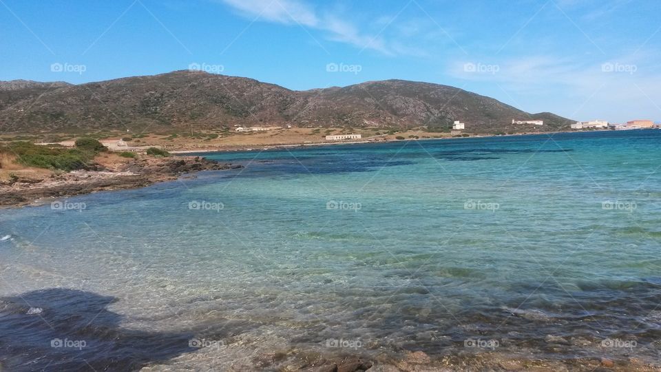 June, 1 2014. Asinara