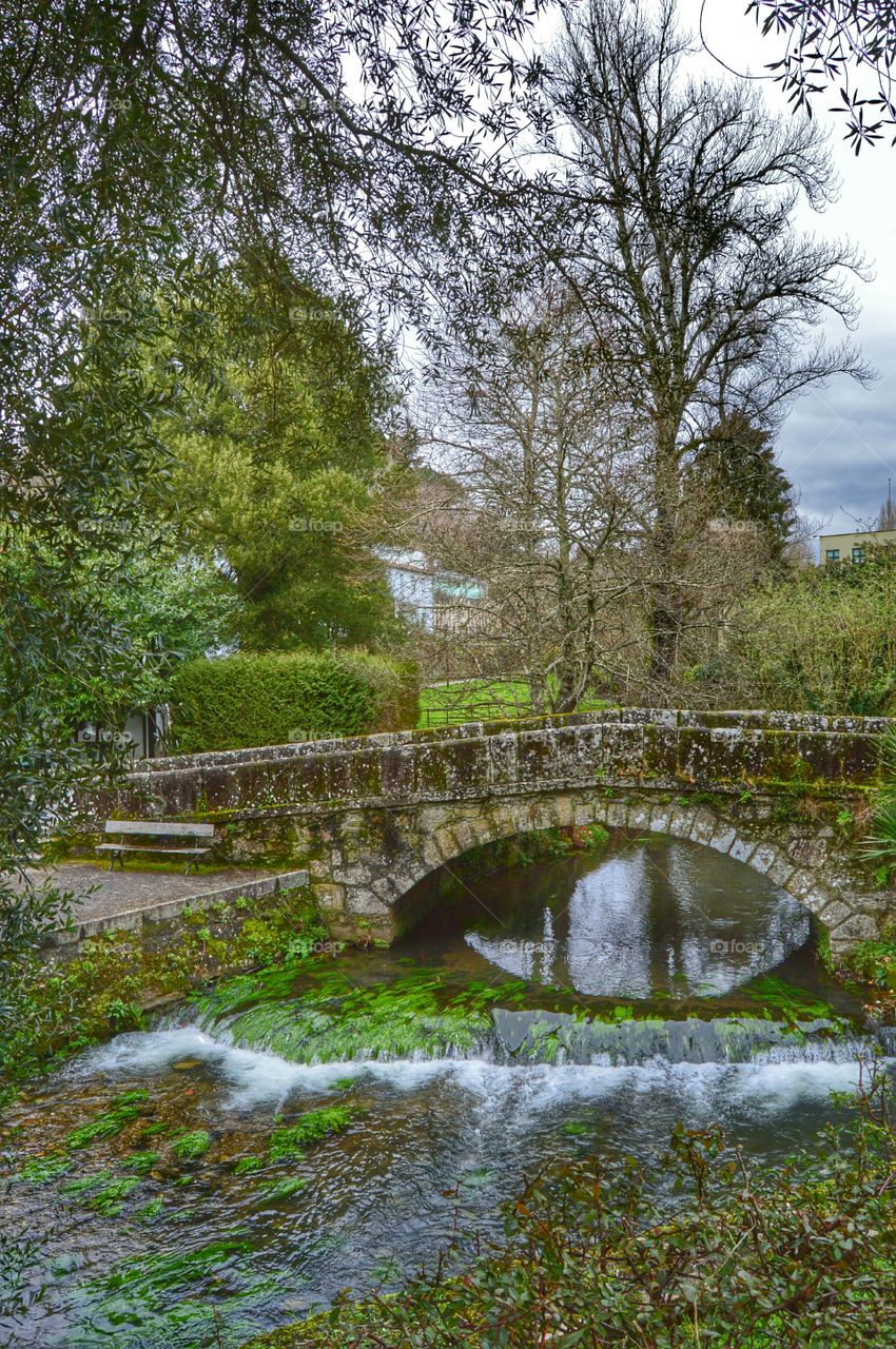 Old Stone Bridge, Carme de Abaixo, Santiago de Compostela