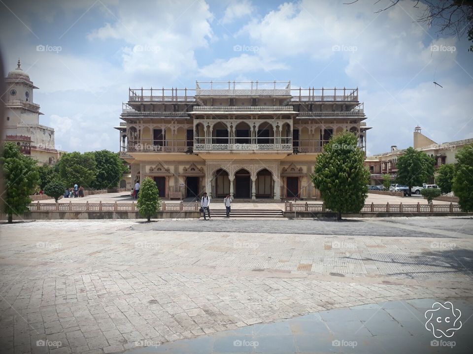 it's Jaipur mubarak mahel