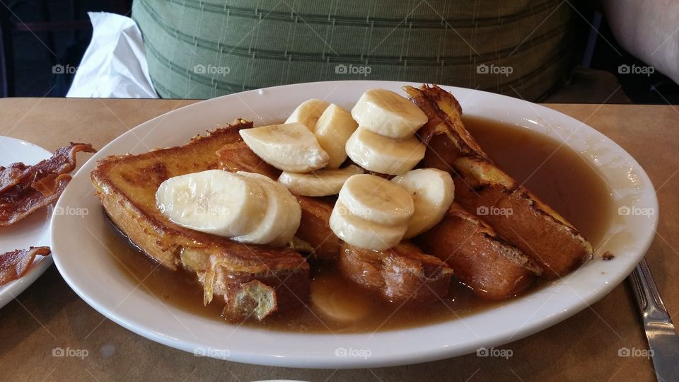 Banana Foster Knew A French Toast