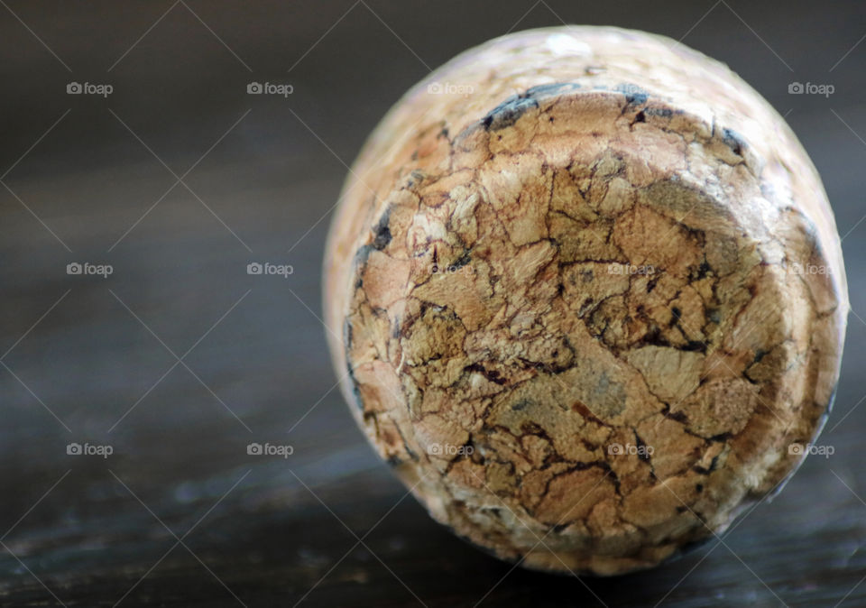 Cork Macro Shot