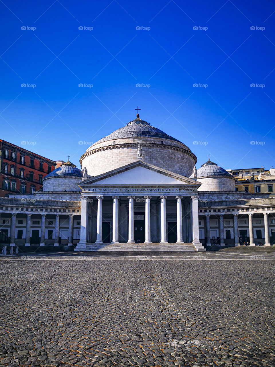 Plebiscito square in Naples