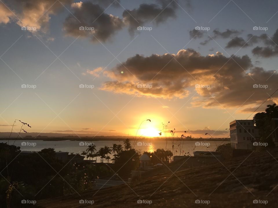 Sunset @ Old San Juan