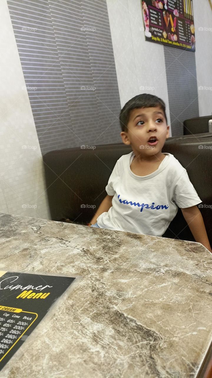 his first time with us