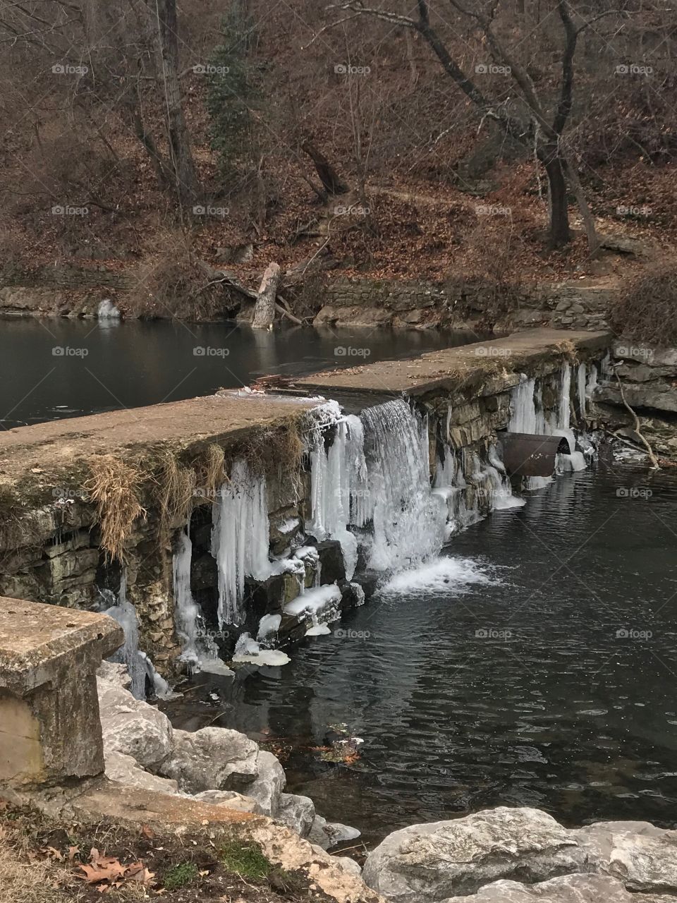 Frozen Waterfall