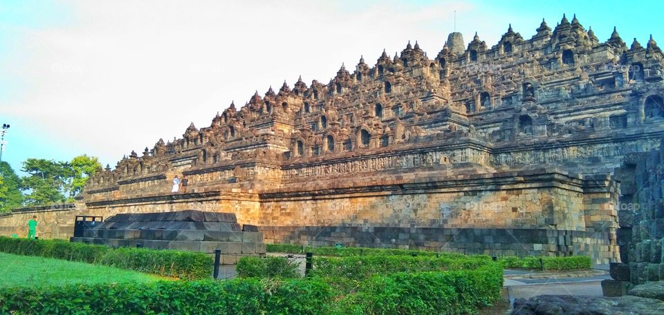 Borobudur temple in Yogyakarta