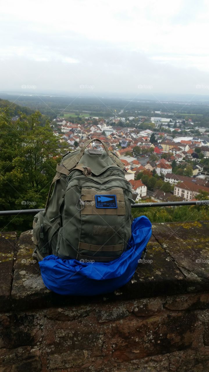 Landstual Castle with my #GoRuck