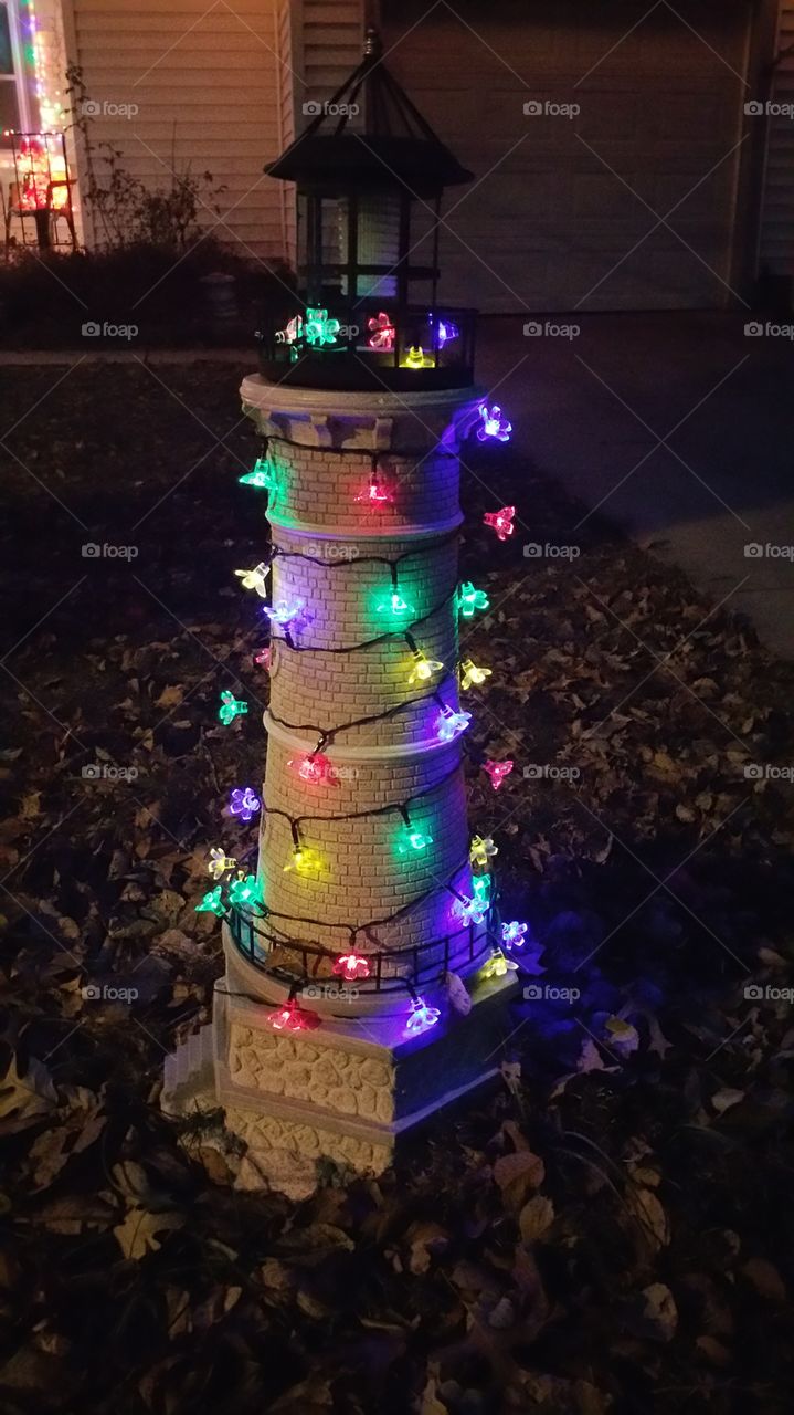 Decorated Lighthouse