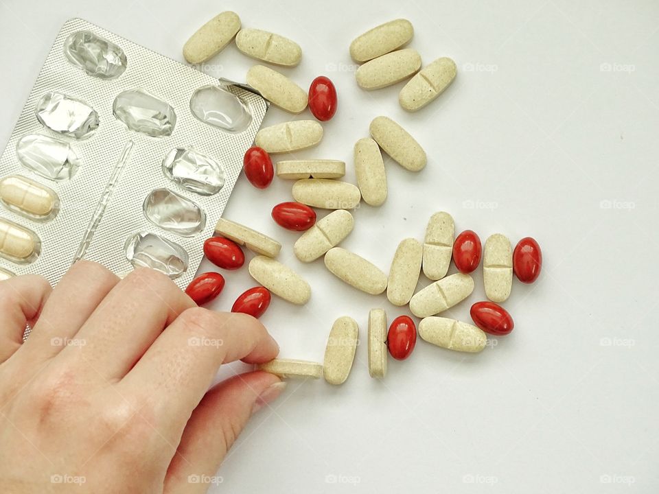 Blister pack pills