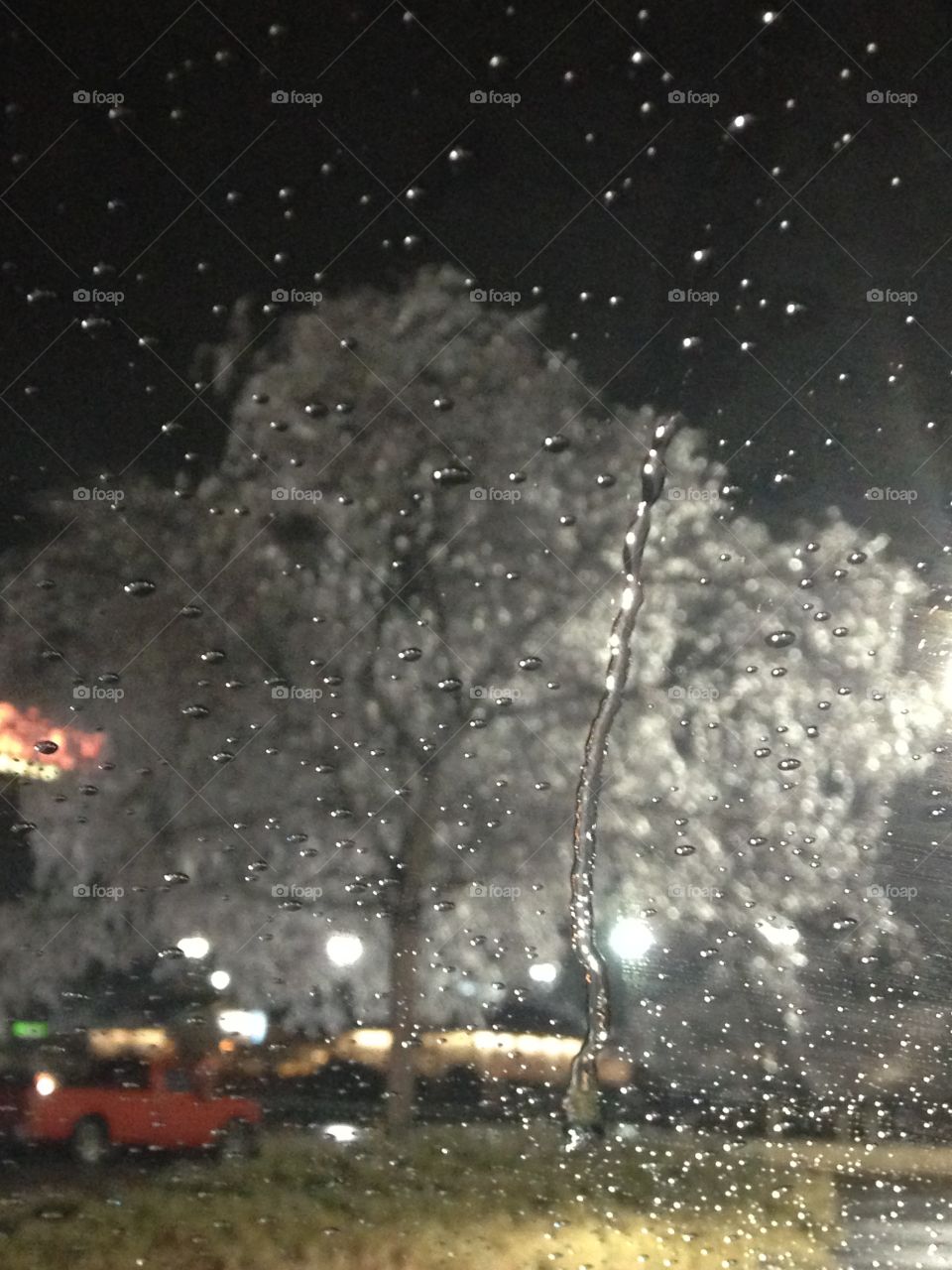 Ice from a storm, Cumming, GA