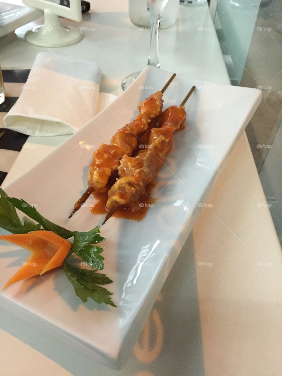 Chicken satay