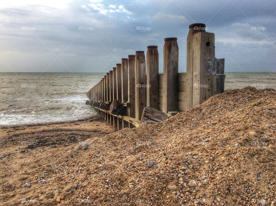 Marching into the sea 