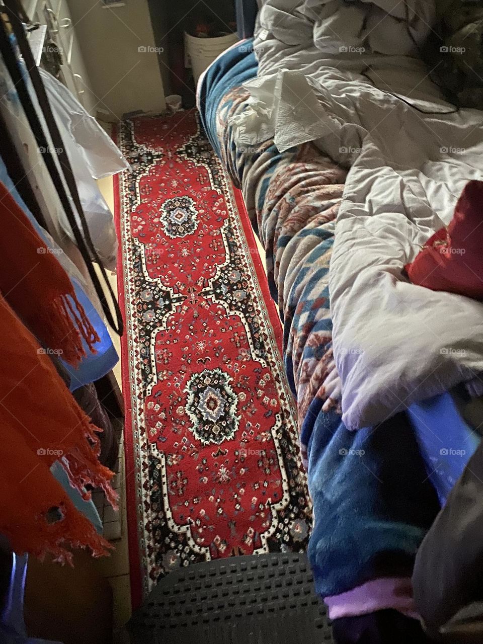 Our Persian mandala style area rug carpet runner gives the boat a brand new and also very comfortable and homey feel every time we walk on it or merely just look at it. 2023. Hypnotic Productions