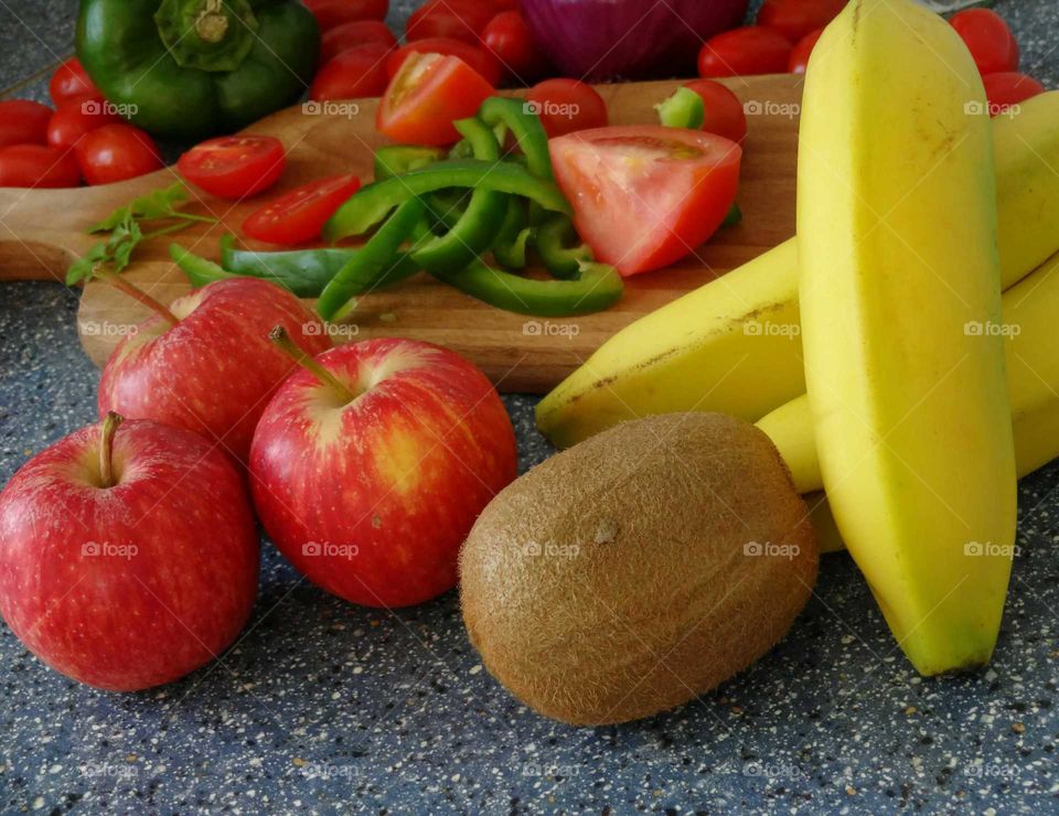 Close-up of healthy food