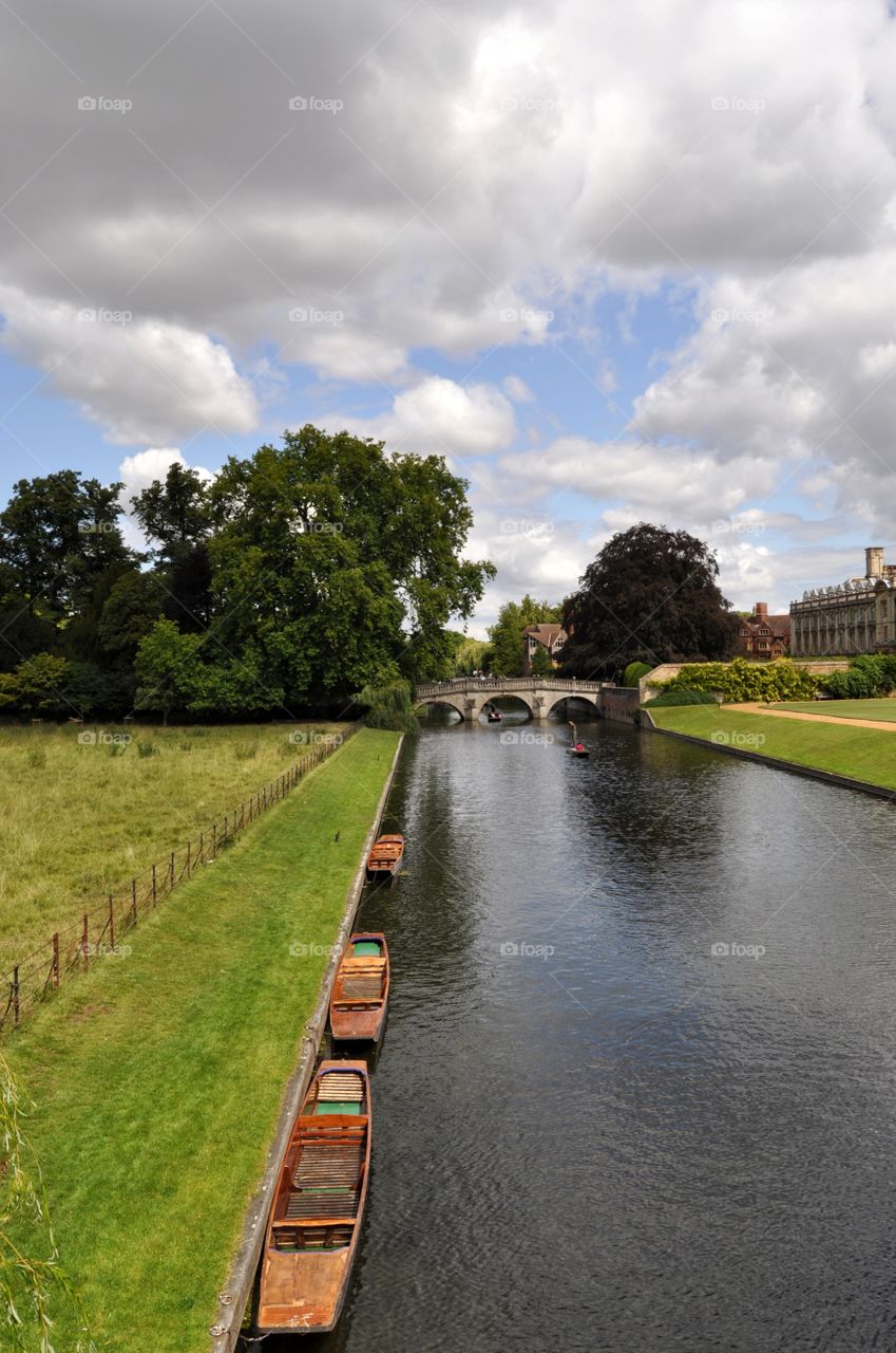 punting in Cambridge