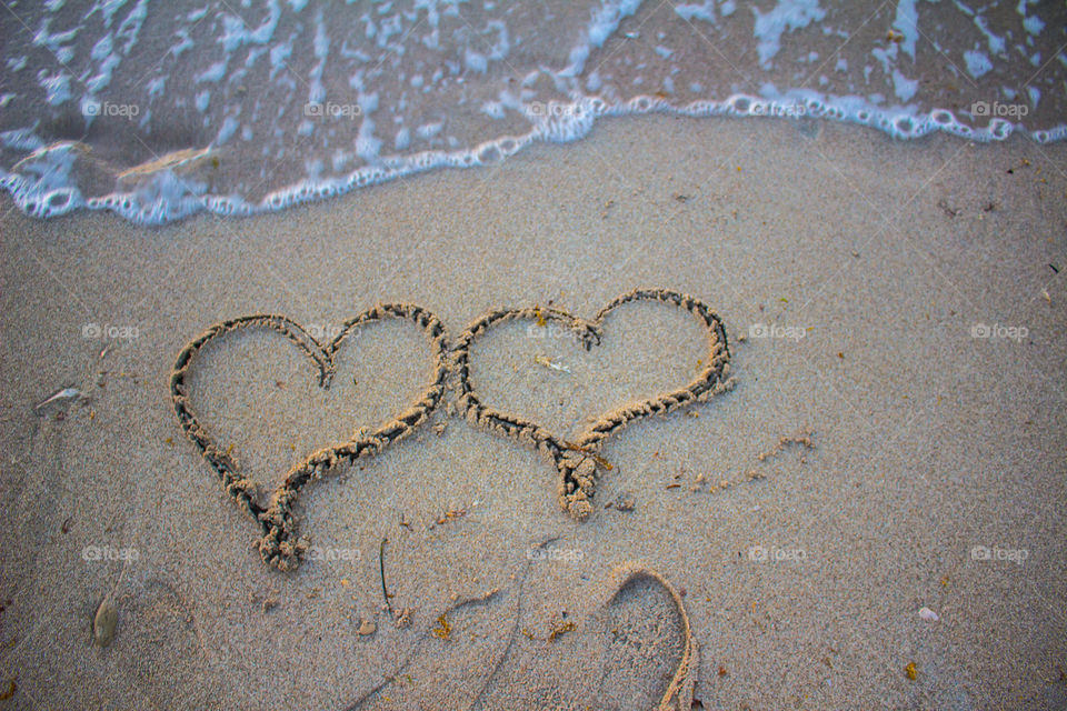 Sand drawing