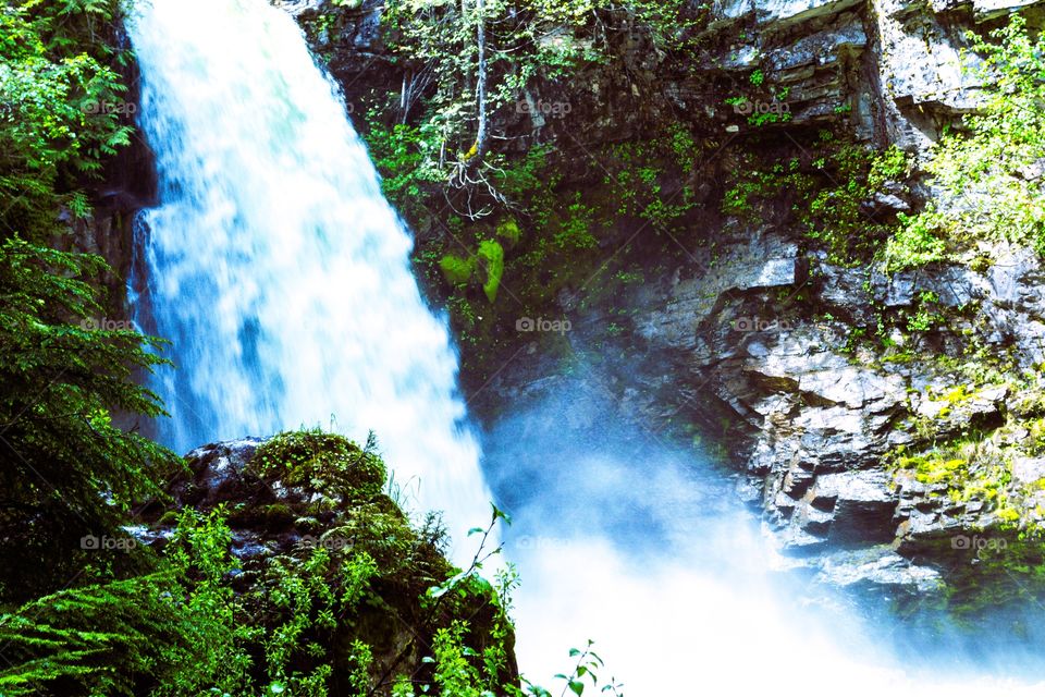 Waterfalls, Banff Alberta Canada 