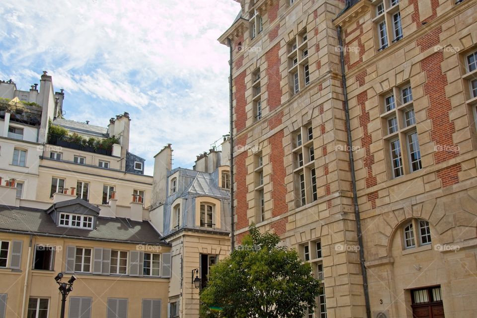 facade of an building