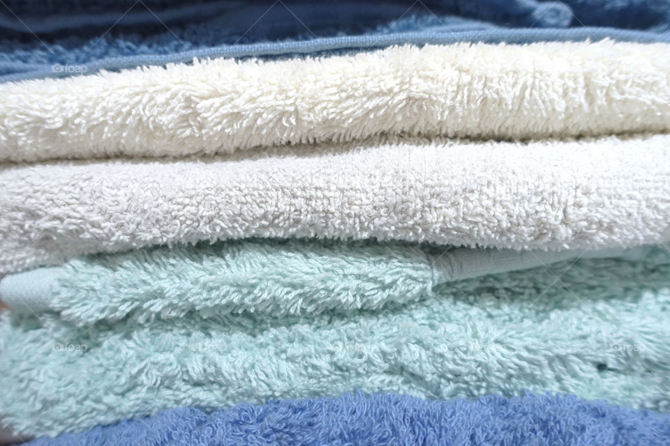 A stack of towels