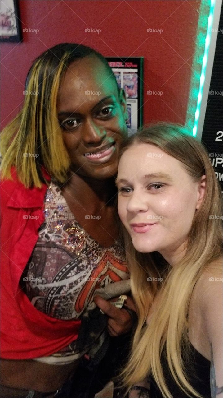 My friend Mocha. last year when I was homeless she saved me by helping me learn how to survive life on the streets. she looked out for me and I will always be grateful to her. this was 6 months after we'd last seen each other.