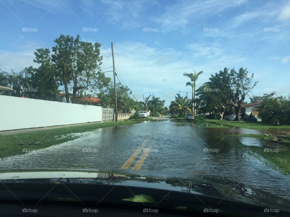 Hurricane Irma Street Floods