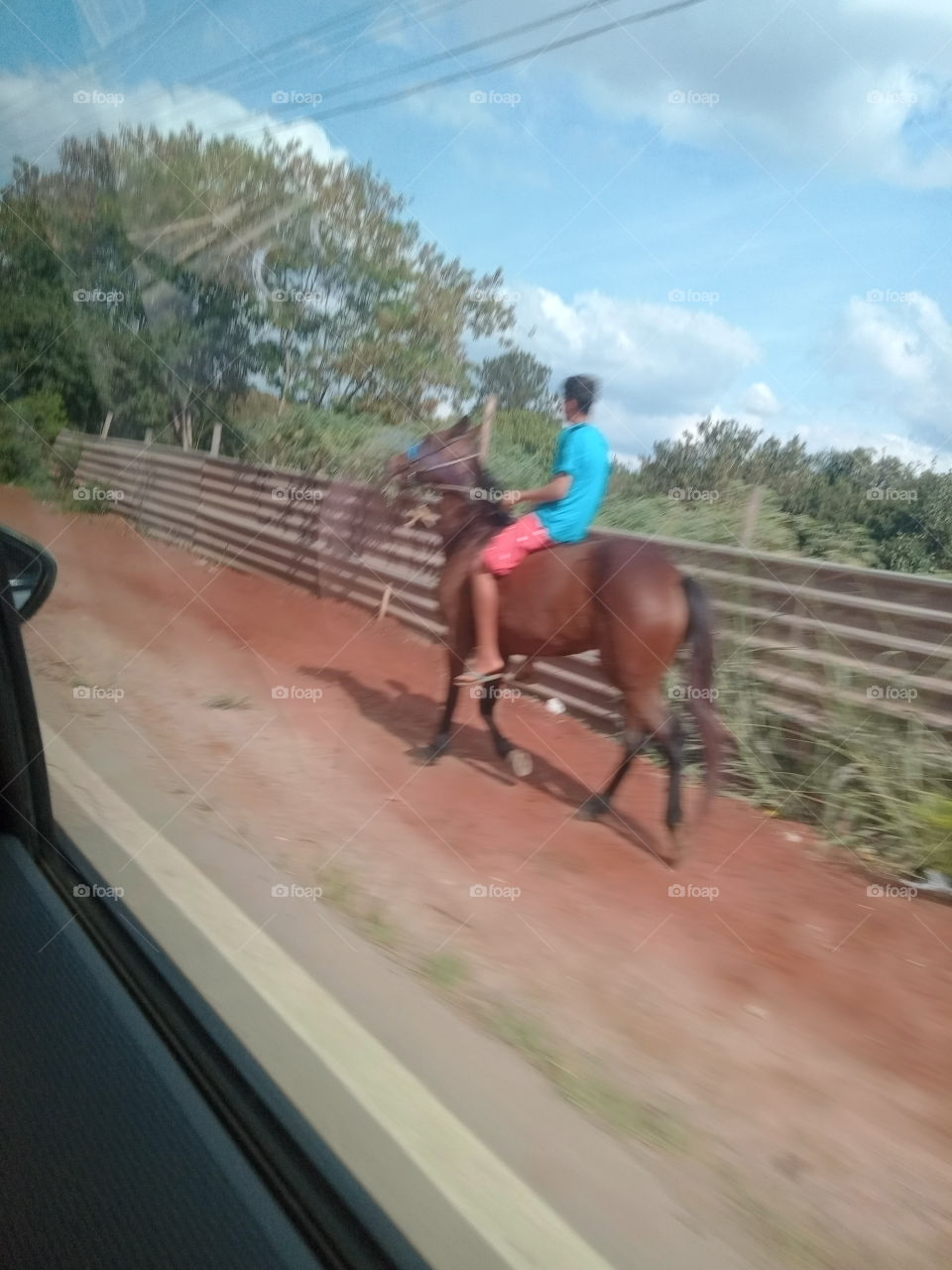 Passeio a cavalo