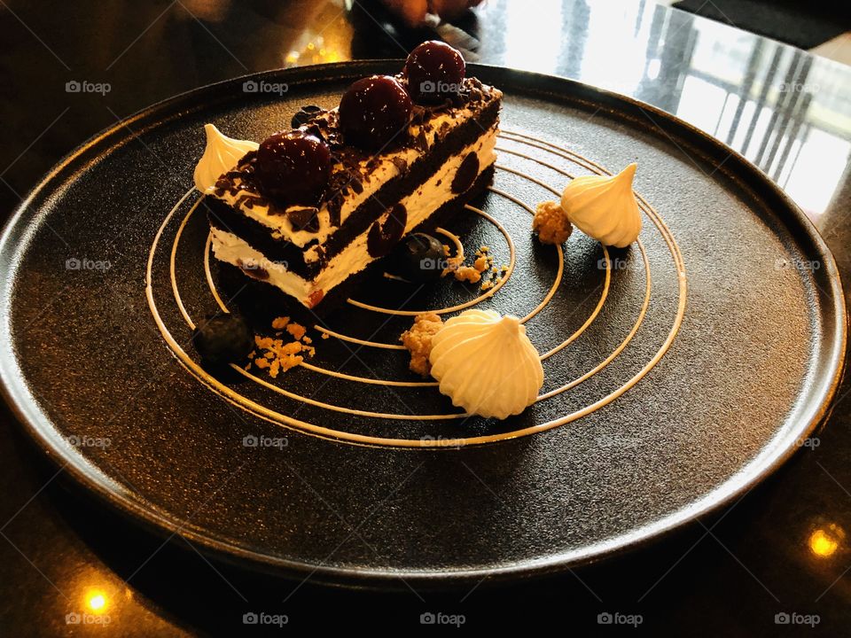 Authentic Black Forest cake 