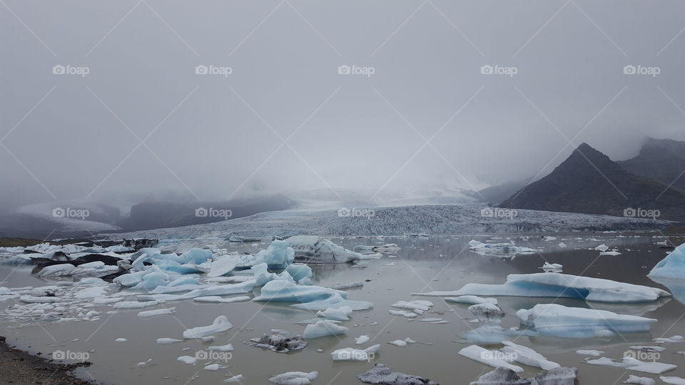 glacier nature island