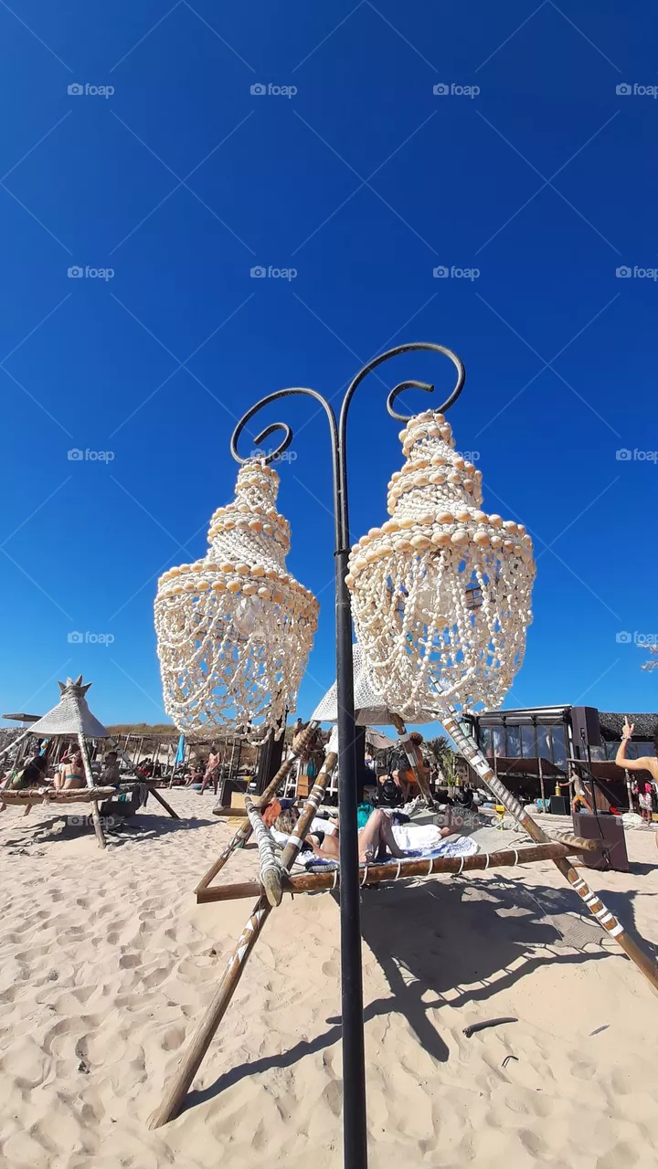 Stylish beach