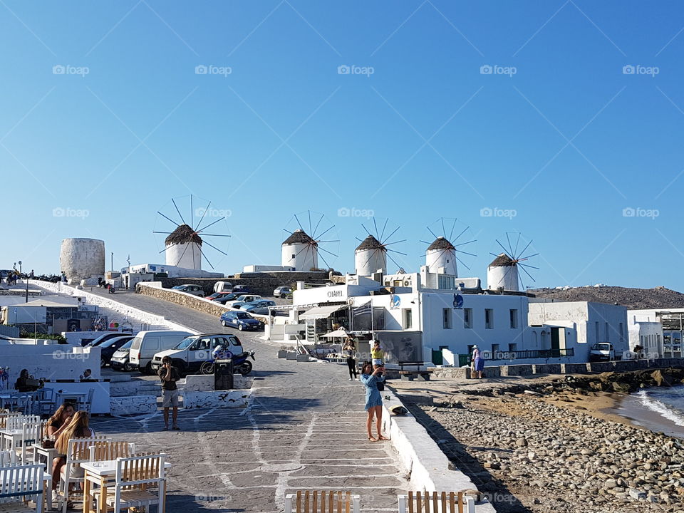 mykonos moulin