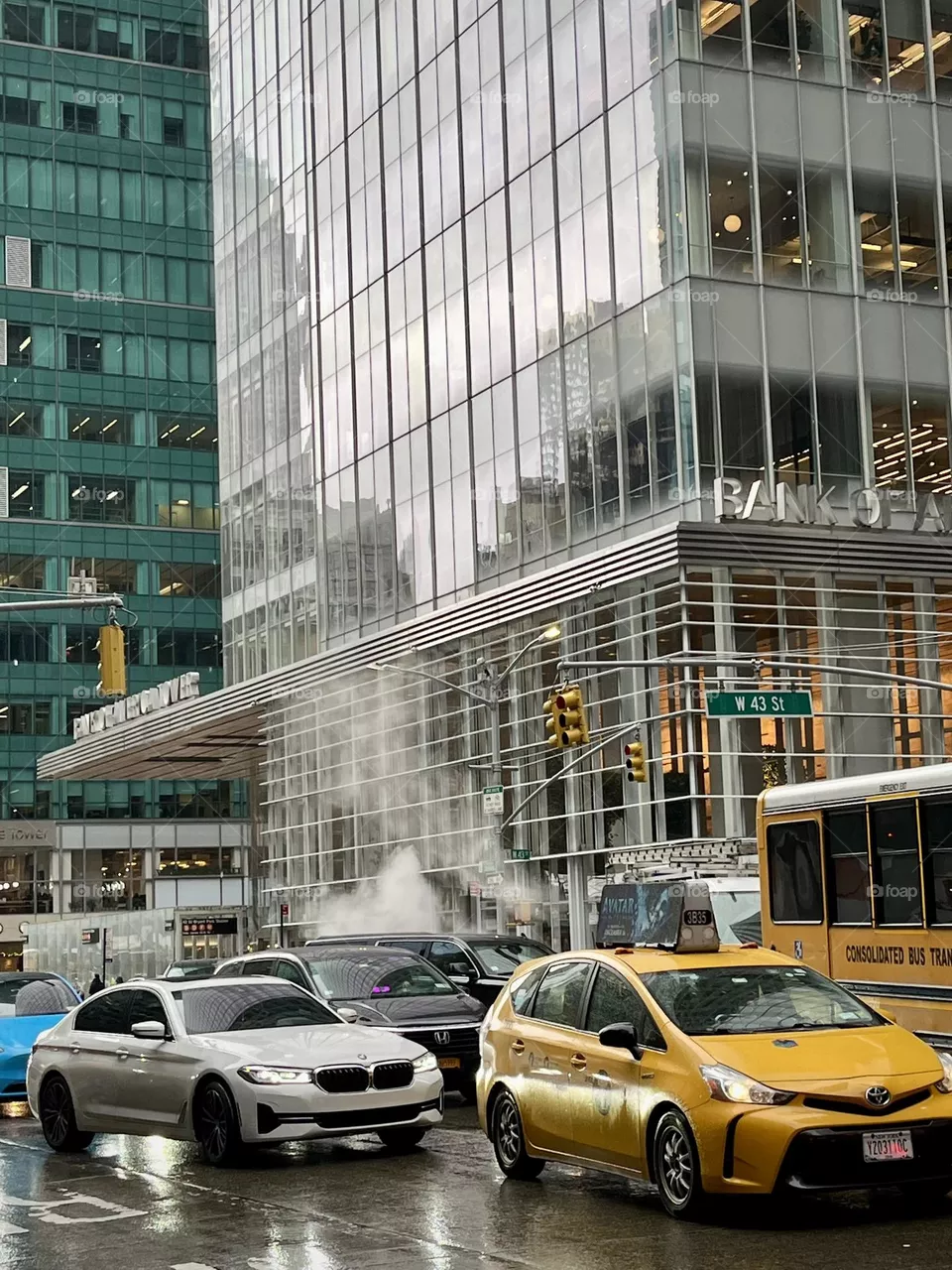 Traffic in New York 