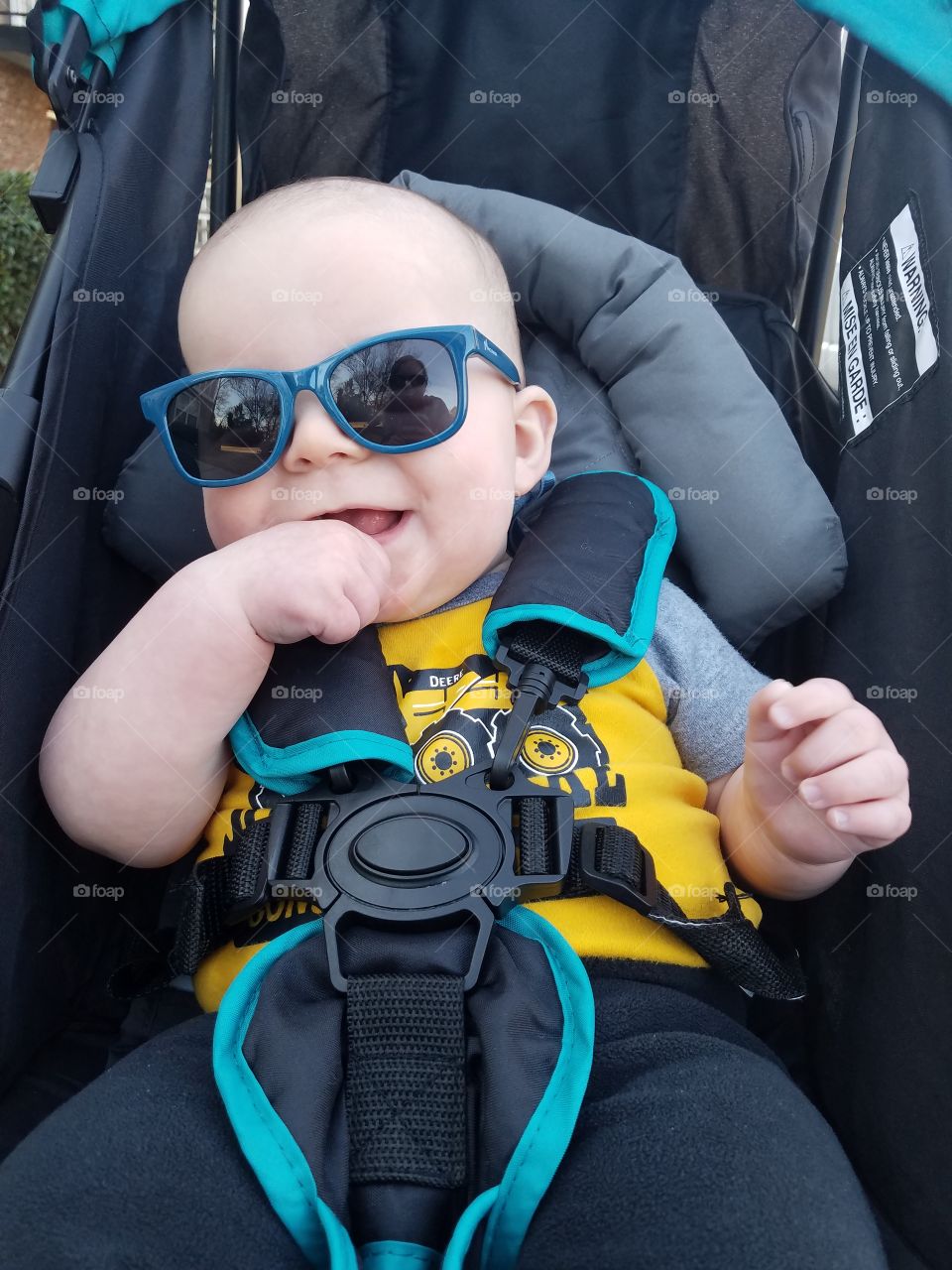 Just a Boy and his Sunglasses